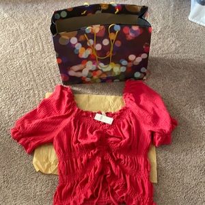 Adorable Pilcro top from Anthropologie